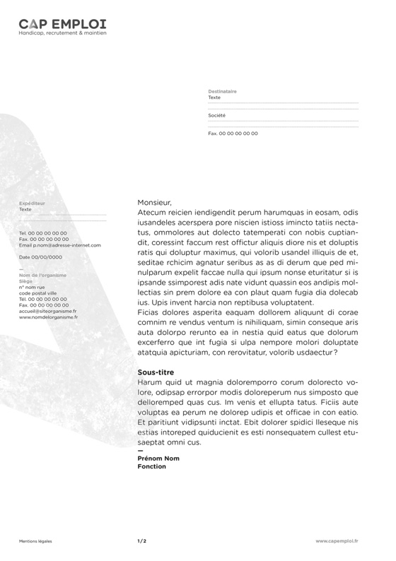 Bordereau d'envoi - Format 21 x 29,7 cm - Documents & Accessoires